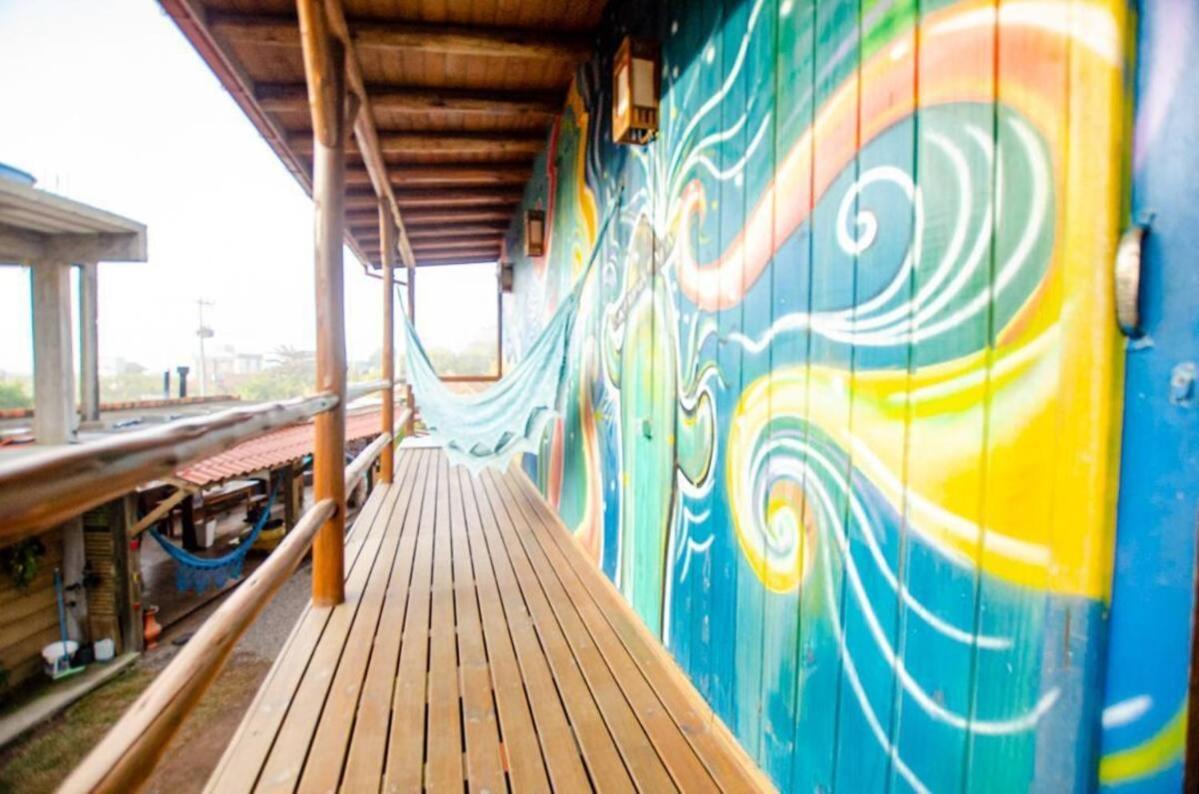 Hostel Quintal do Rosa Praia do Rosa Esterno foto